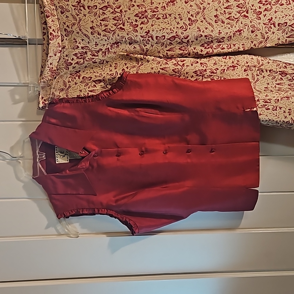 Silk pantsuit